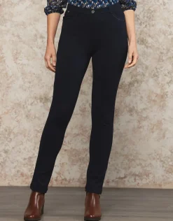 Christine Laure Slims|Pantalons*Pantalon slim Milano bleu