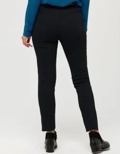 Christine Laure Ajustés|Slims*Pantalon slim motif bleu