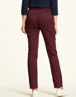 Christine Laure Ajustés|Pantalons*Pantalon stretch prune