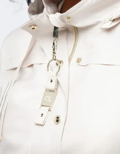 Christine Laure Parkas|Parkas*Parka beige nacré