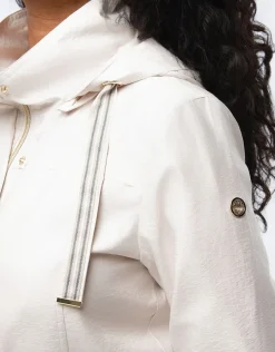 Christine Laure Parkas|Parkas*Parka beige nacré