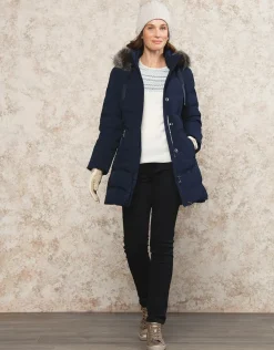 Christine Laure Doudounes|Parkas*Parka bleue encre