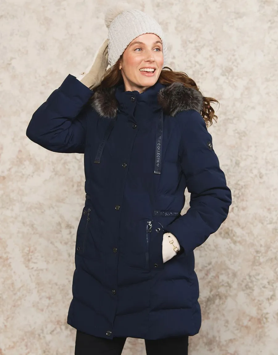 Christine Laure Doudounes|Parkas*Parka bleue encre