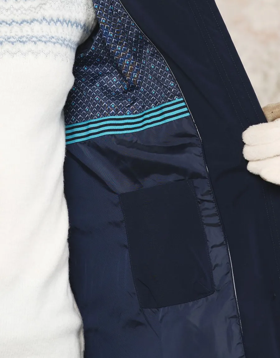 Christine Laure Doudounes|Parkas*Parka bleue encre