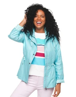 Christine Laure Parkas|Parkas*Parka courte turquoise
