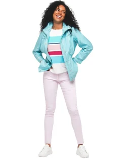 Christine Laure Parkas|Parkas*Parka courte turquoise