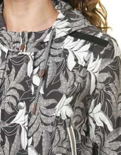 Christine Laure Parkas|Parkas*Parka feuillages gris