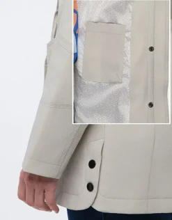 Christine Laure Parkas|Parkas*Parka gris clair