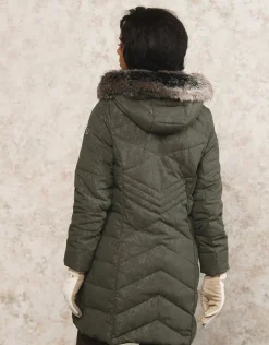 Christine Laure Doudounes|Parkas*Parka kaki imprimée