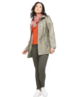 Christine Laure Parkas|Parkas*Parka légère vert kaki