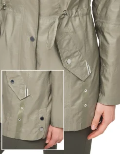 Christine Laure Parkas|Parkas*Parka légère vert kaki