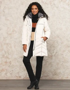 Christine Laure Doudounes|Parkas*Parka longue écrue