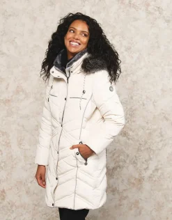 Christine Laure Doudounes|Parkas*Parka longue écrue