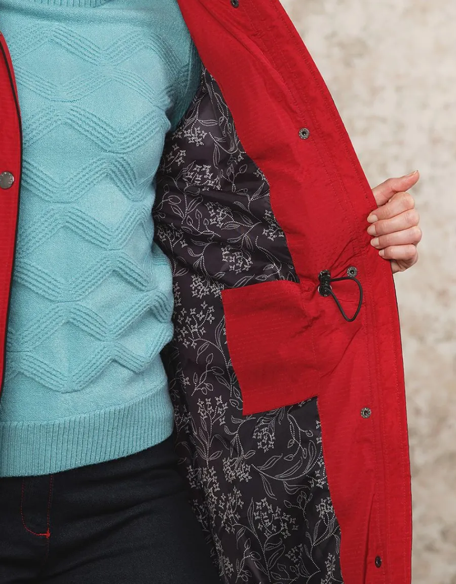 Christine Laure Doudounes|Parkas*Parka longue rouge