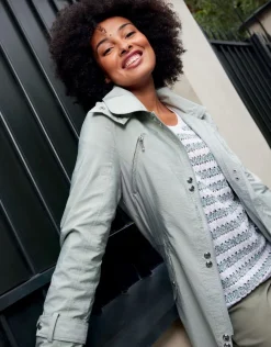 Christine Laure Parkas|Parkas*Parka vert amande