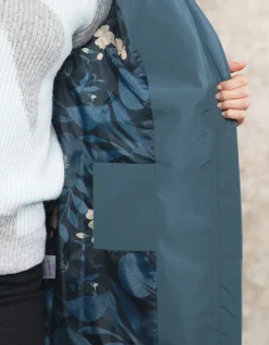 Christine Laure Doudounes|Parkas*Parkas bleu à capuche