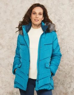 Christine Laure Doudounes|Parkas*Parkas longue bleue