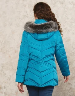 Christine Laure Doudounes|Parkas*Parkas longue bleue