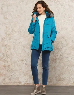 Christine Laure Doudounes|Parkas*Parkas longue bleue