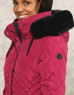 Christine Laure Doudounes|Parkas*Parkas mi- longue fushia