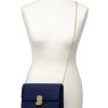 Christine Laure Maroquinerie|Accessoires*Pochette chic marine
