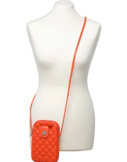 Christine Laure Maroquinerie|Accessoires*Pochette orange