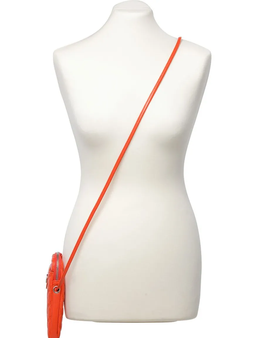 Christine Laure Maroquinerie|Accessoires*Pochette orange