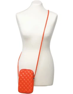 Christine Laure Maroquinerie|Accessoires*Pochette orange