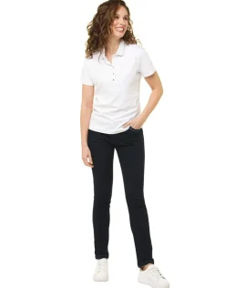 Christine Laure T-shirts|Hauts*Polo coton blanc