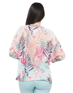 Christine Laure Pulls|Maille*Pull ajouré écru