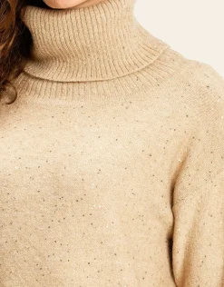 Christine Laure Pulls|Maille*Pull ample col roulé