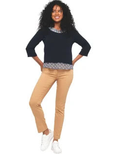 Christine Laure Pulls|Maille*Pull bleu marine