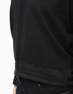 Christine Laure Pulls|Maille*Pull chic noir irisé