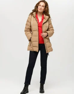 Christine Laure Pulls|Maille*Pull col polo rouge