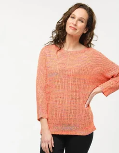 Christine Laure Pulls|Maille*Pull corail chiné