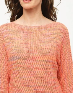 Christine Laure Pulls|Maille*Pull corail chiné