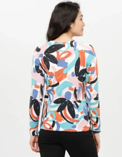 Christine Laure Pulls|Maille*Pull fin arty écru