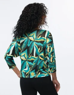 Christine Laure Pulls|Maille*Pull fin imprimé végétal