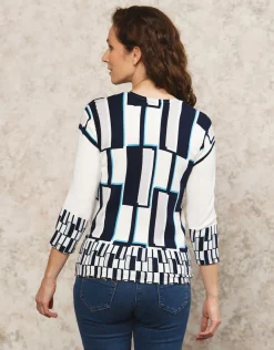 Christine Laure Pulls|Maille*Pull long maille blanc