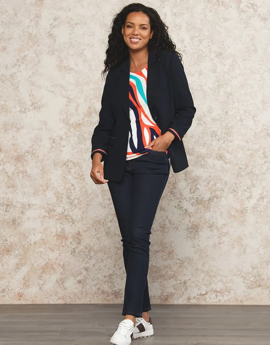 Christine Laure Pulls|Maille*Pull long maille blanc