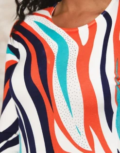 Christine Laure Pulls|Maille*Pull long maille blanc