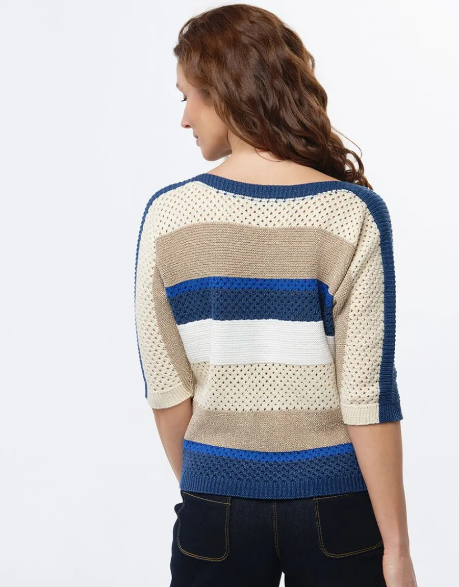 Christine Laure Pulls|Maille*Pull multicolore