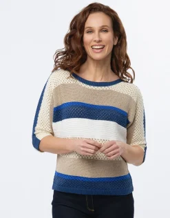 Christine Laure Pulls|Maille*Pull multicolore