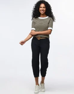 Christine Laure Pulls|Maille*Pull rayé beige