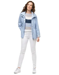 Christine Laure Pulls|Maille*Pull rayé ciel marine