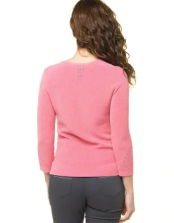 Christine Laure Pulls|Maille*Pull rose irisé