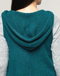 Christine Laure Pulls|Maille*Pull vert sans manches