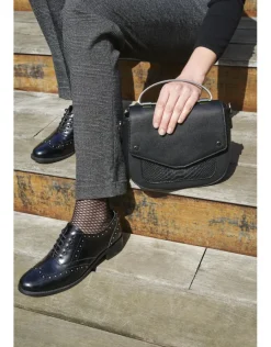 Christine Laure Accessoires*Richelieus noires clous