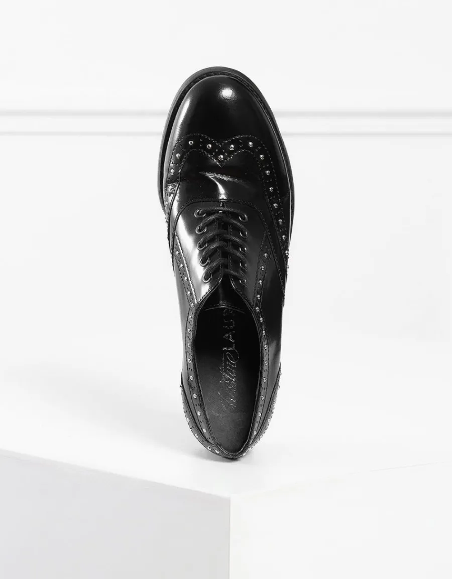 Christine Laure Accessoires*Richelieus noires clous