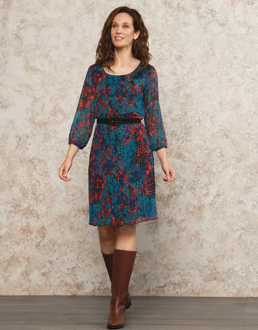 Christine Laure Robes|Robes & Jupes*Robe bleu chic